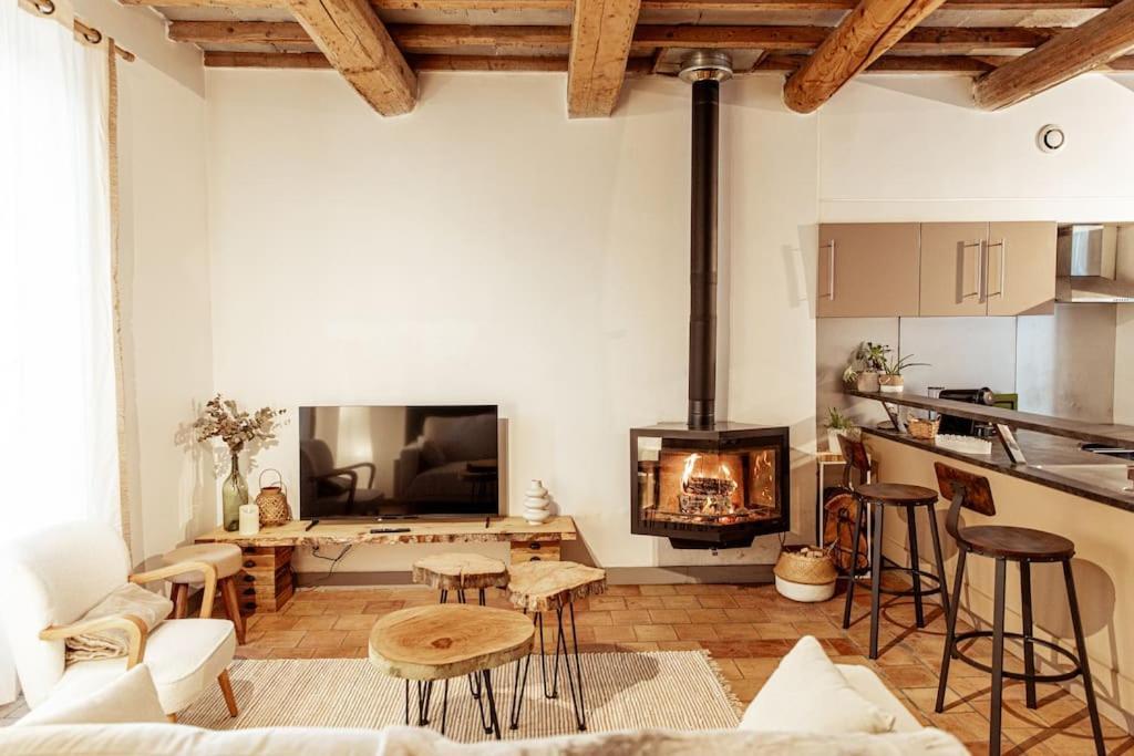 Maison De Village Barbentane Avec Spa מראה חיצוני תמונה